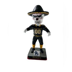 BONES sugarskull, bobblehead, Tucson, indoor football collectible